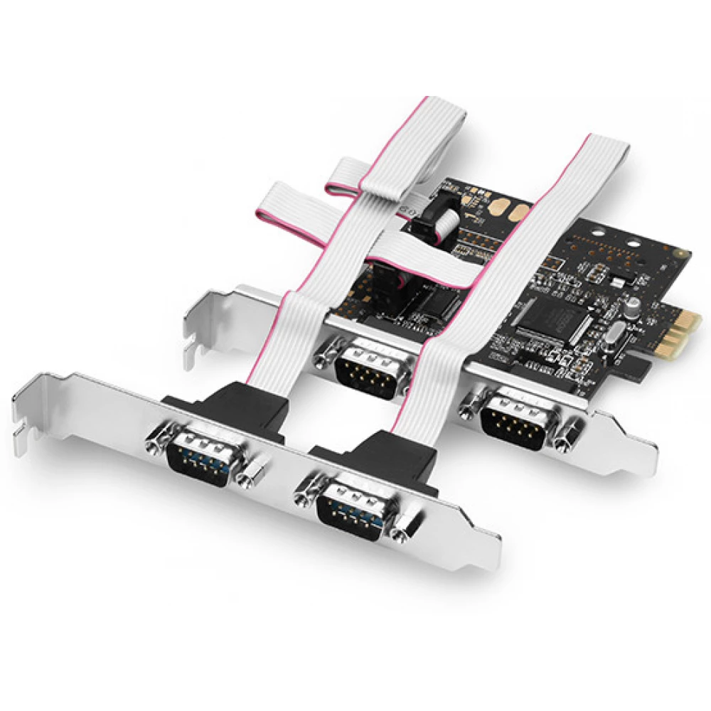 AXAGON PCEA-S4N PCIe vezérlő 4x soros