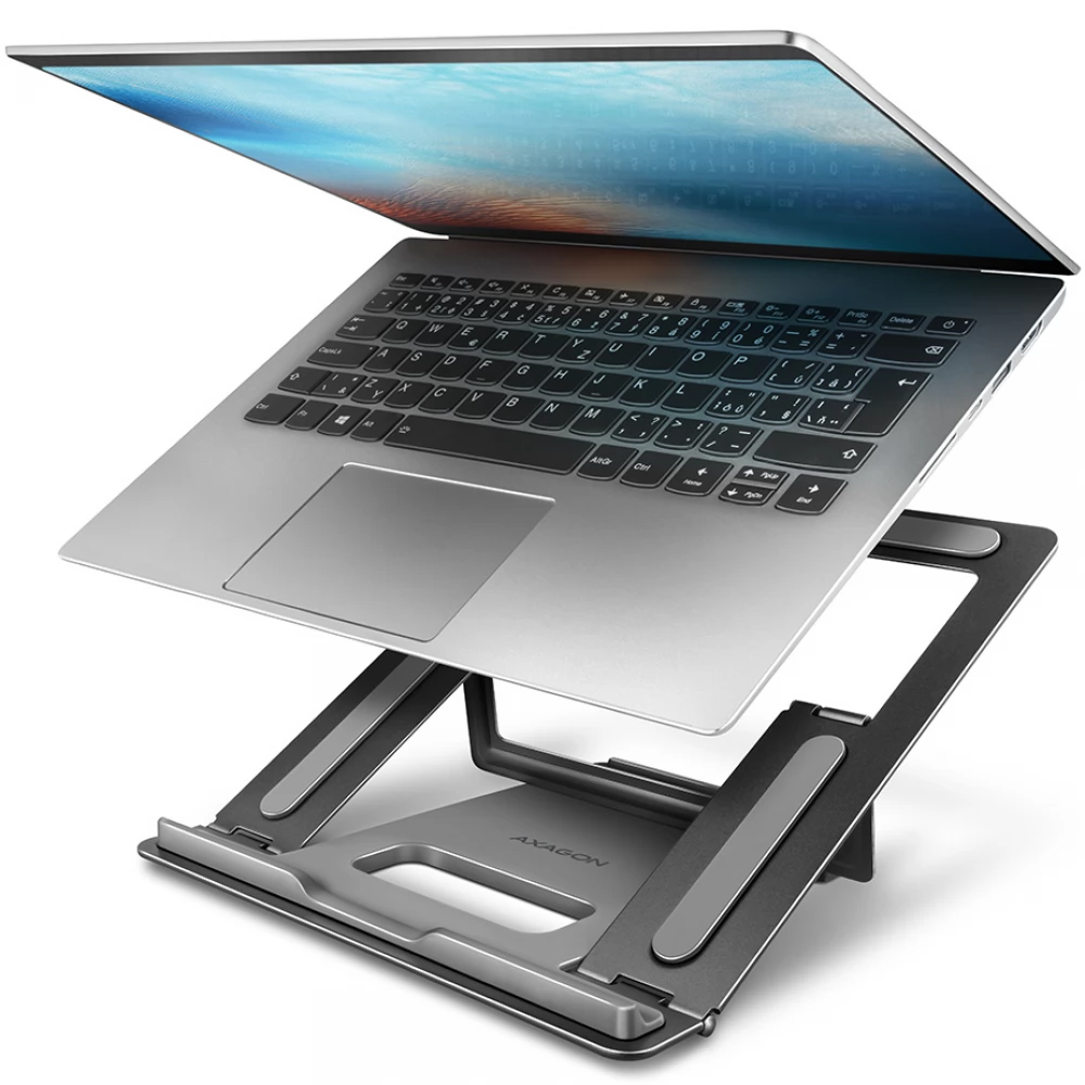 AXAGON STND-L Notebook Stand szürke