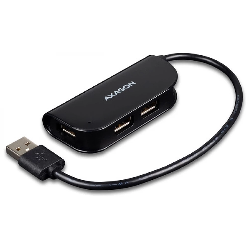 AXAGON USB READY hub fekete