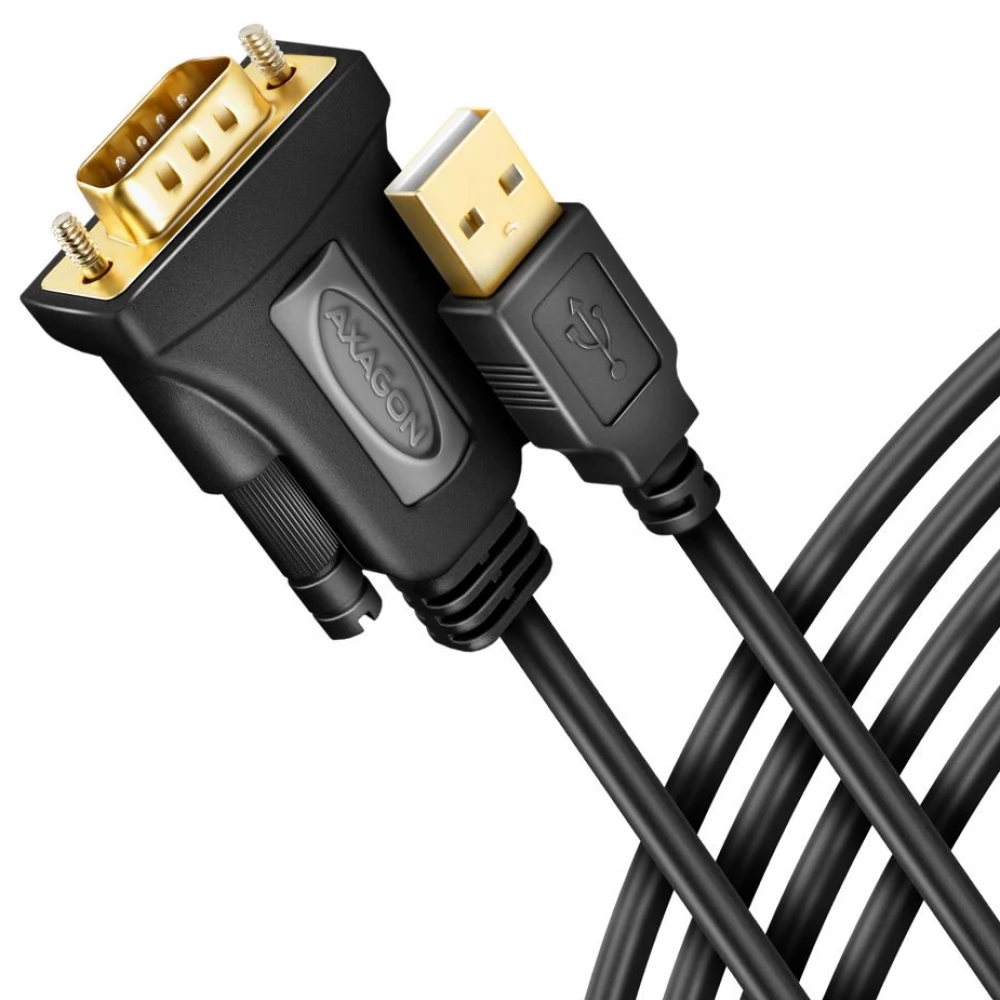 AXAGON USB Soros Átalakító Fekete 1.5m ADS-1PQN