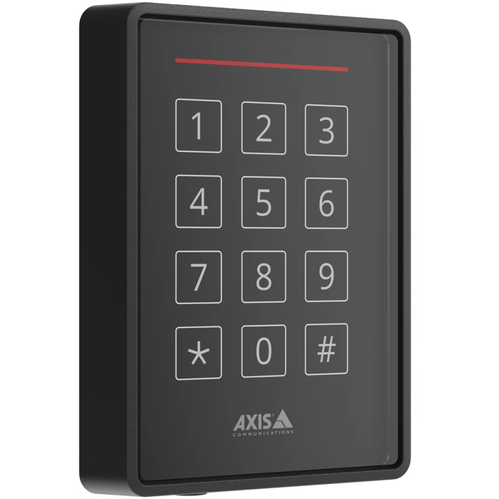 AXIS A4120-E fali kártyaolvasó billentyűzettel