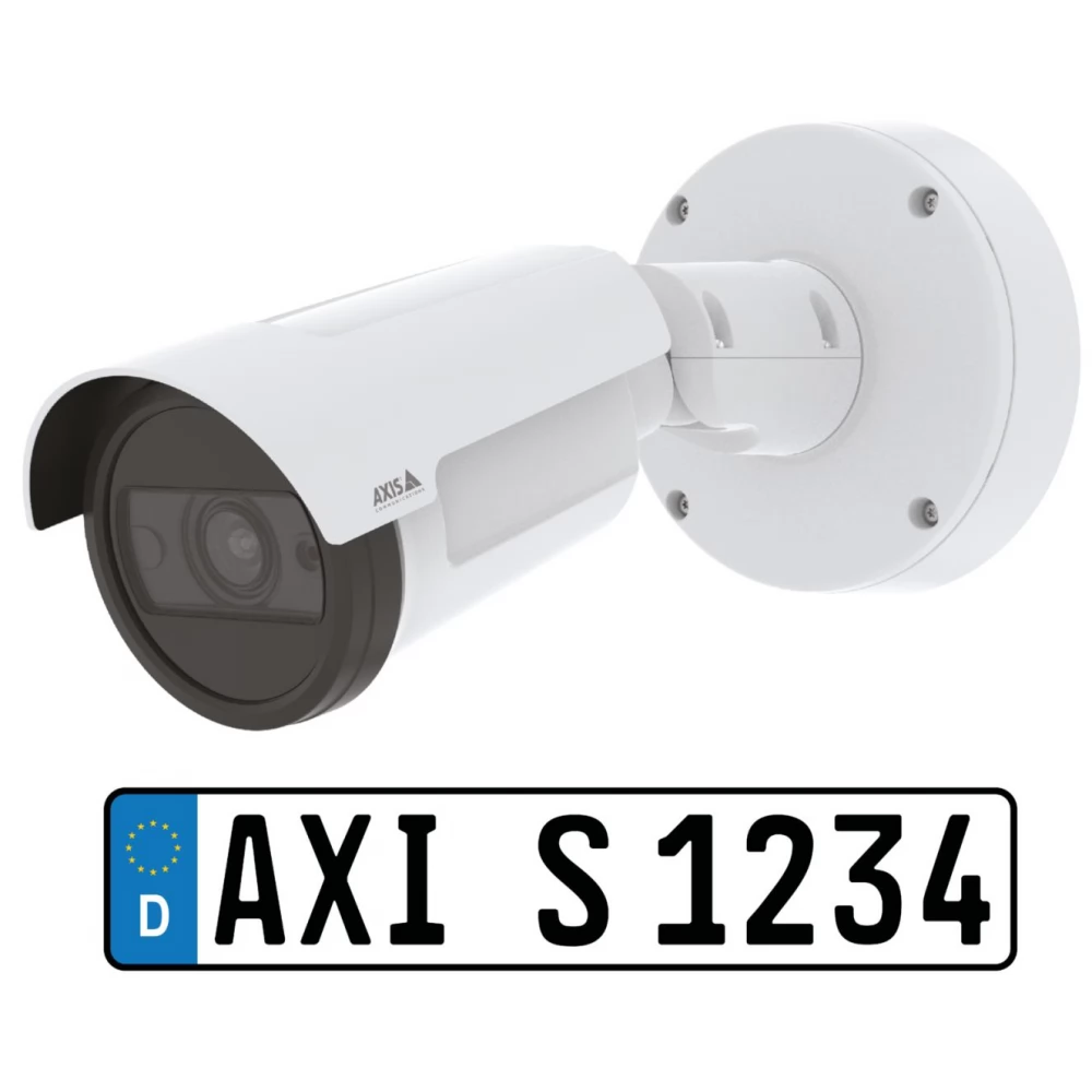 AXIS P1465-LE-3 rendszám ellenőrző kamera csomag