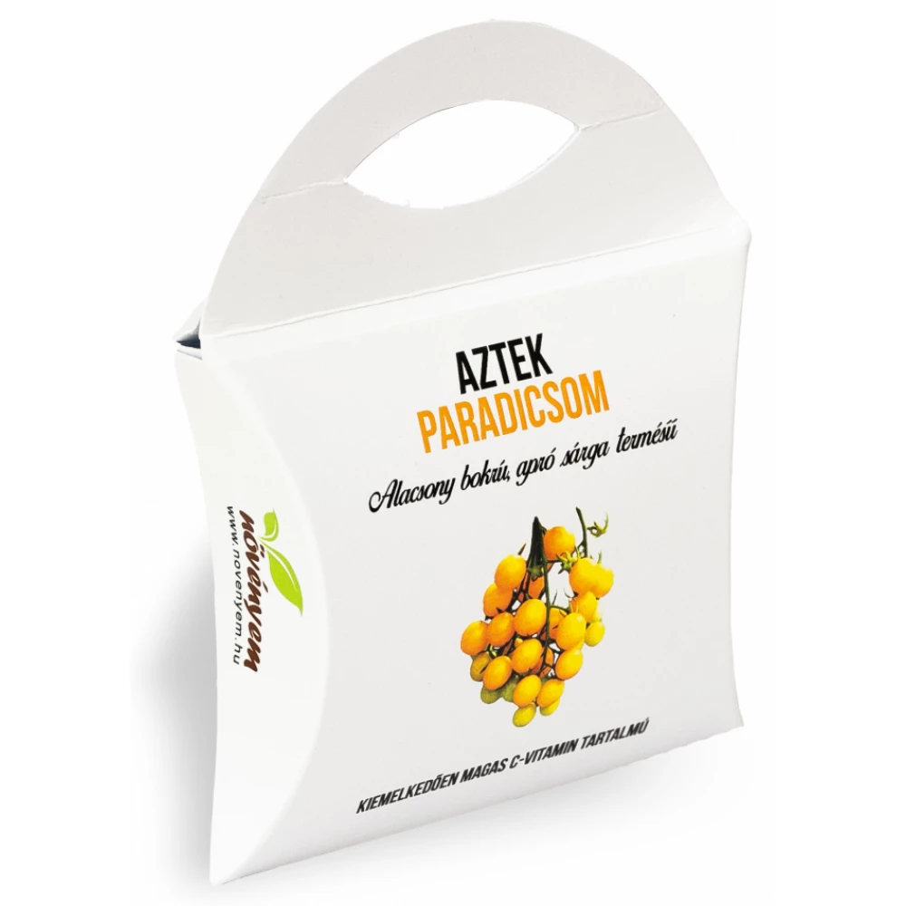Aztek paradicsom magok díszdobozban
