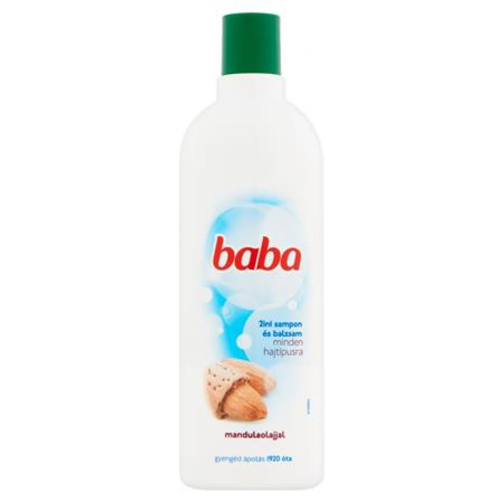 BABA 67482837 Hajsampon 2in1 400 ml mandula