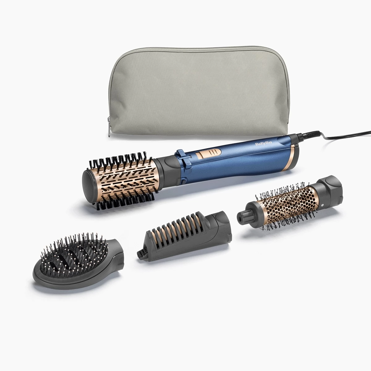 BABYLISS AS965E Style Pro Forgókefés hajformázó kék-arany