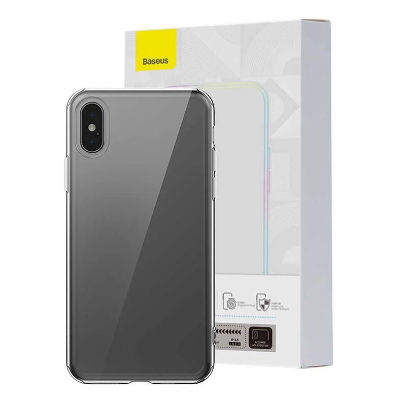 BASEUS Simple Series Case iPhone XS Max átlátszó
