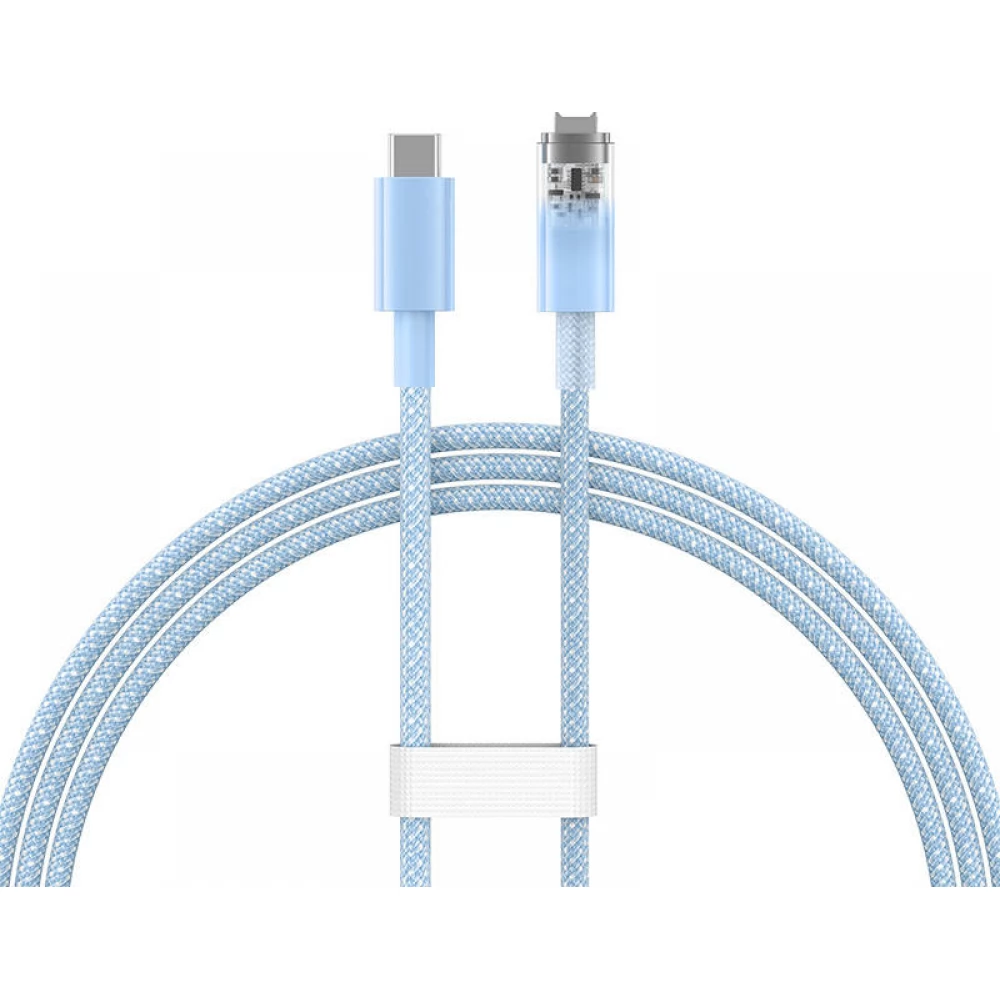 BASEUS USB 2.0 Type C Lightning Töltő/adat Kék 1m CATS010203