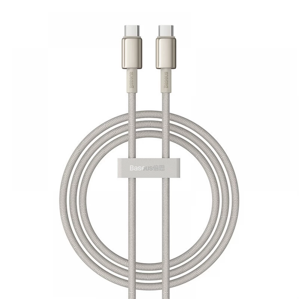 BASEUS USB 2.0 Type C Összekötő Arany 1m P10319800G21-00