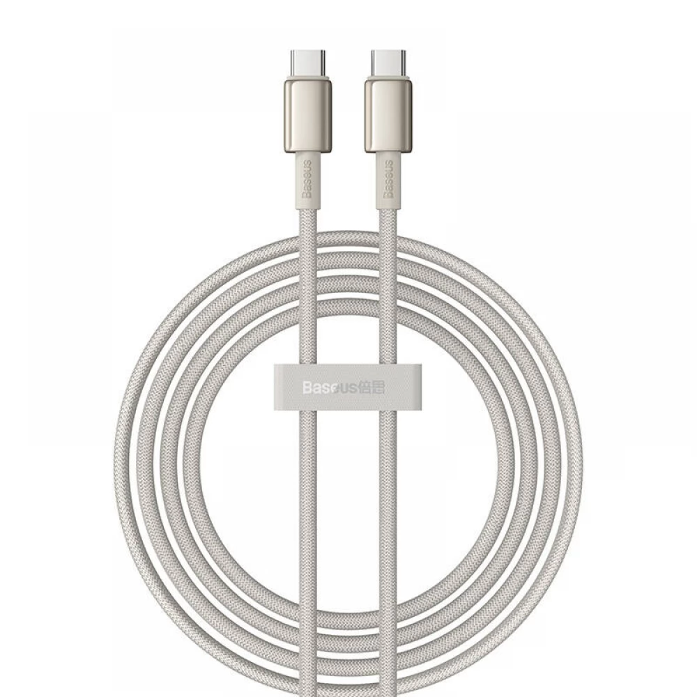 BASEUS USB 2.0 Type C Összekötő Arany 2m P10319800G21-01