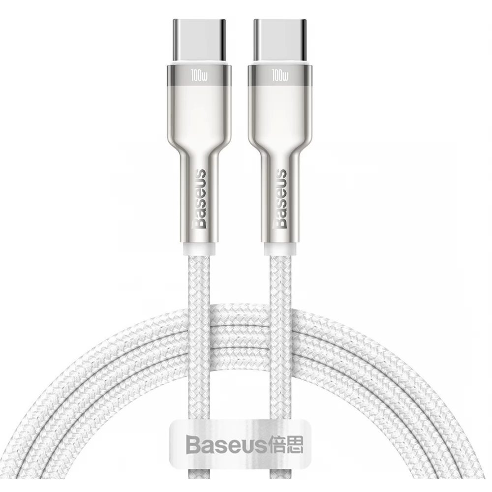 BASEUS USB 2.0 Type C Összekötő Fehér 1m CATJK-C02