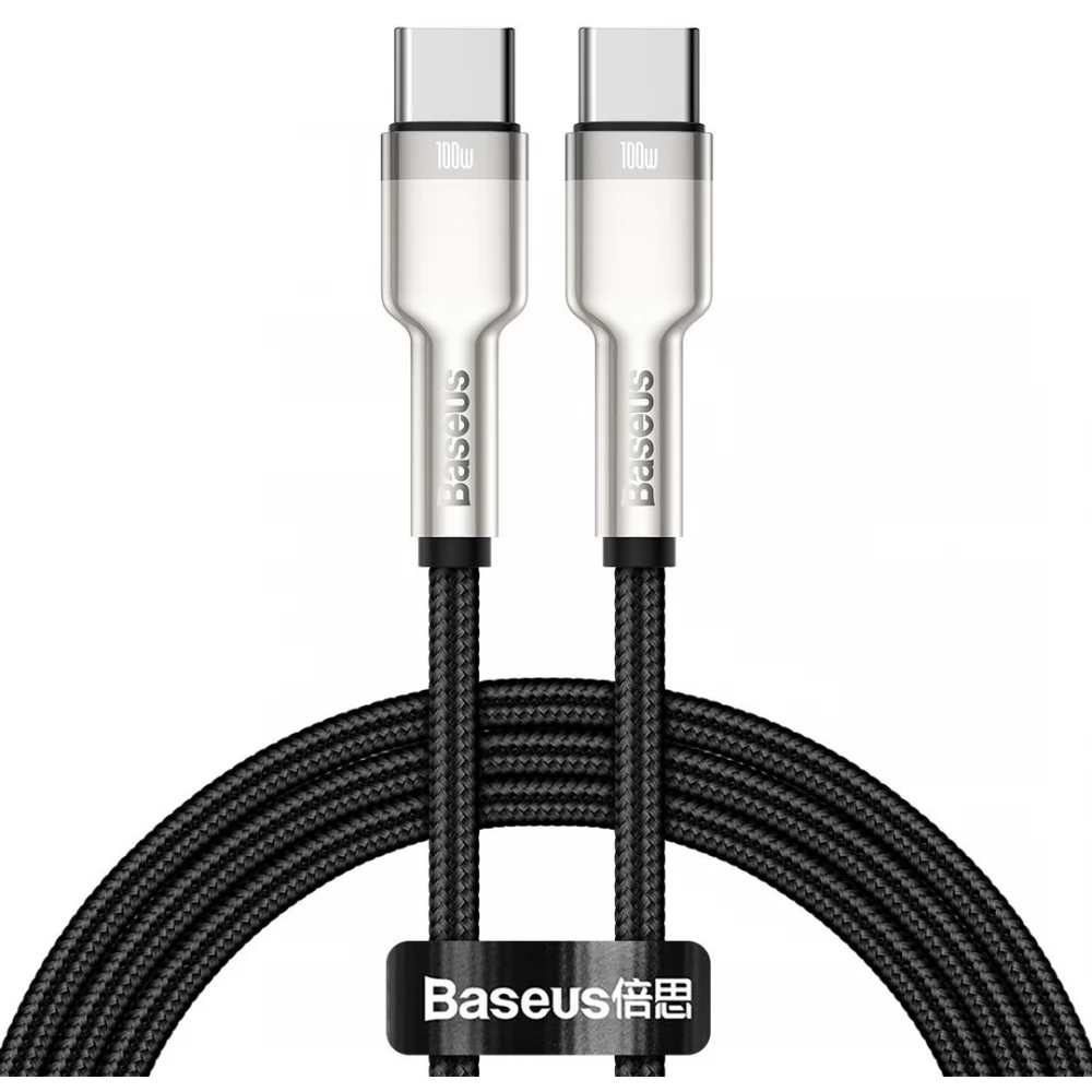BASEUS USB 2.0 Type C Összekötő Fekete 1m CATJK-C01