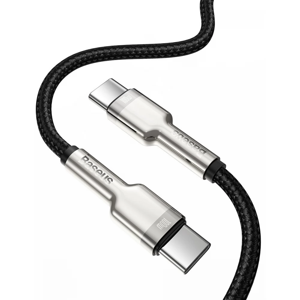 BASEUS USB 2.0 Type C Összekötő Fekete 2m CATJK-D01