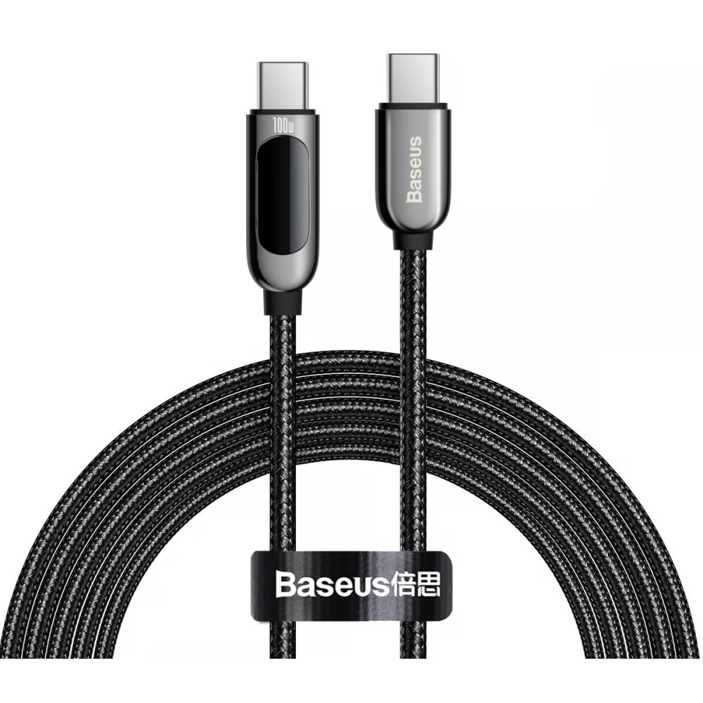 BASEUS USB 2.0 Type C Összekötő Fekete 2m CATSK-C01