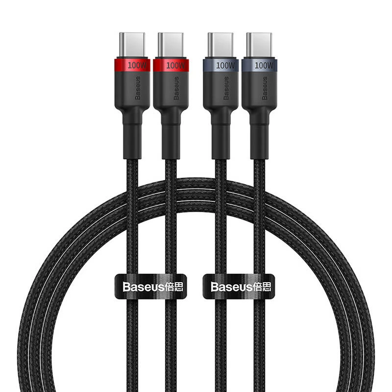 BASEUS USB 2.0 Type C Összekötő Fekete 2m P10318306003-01
