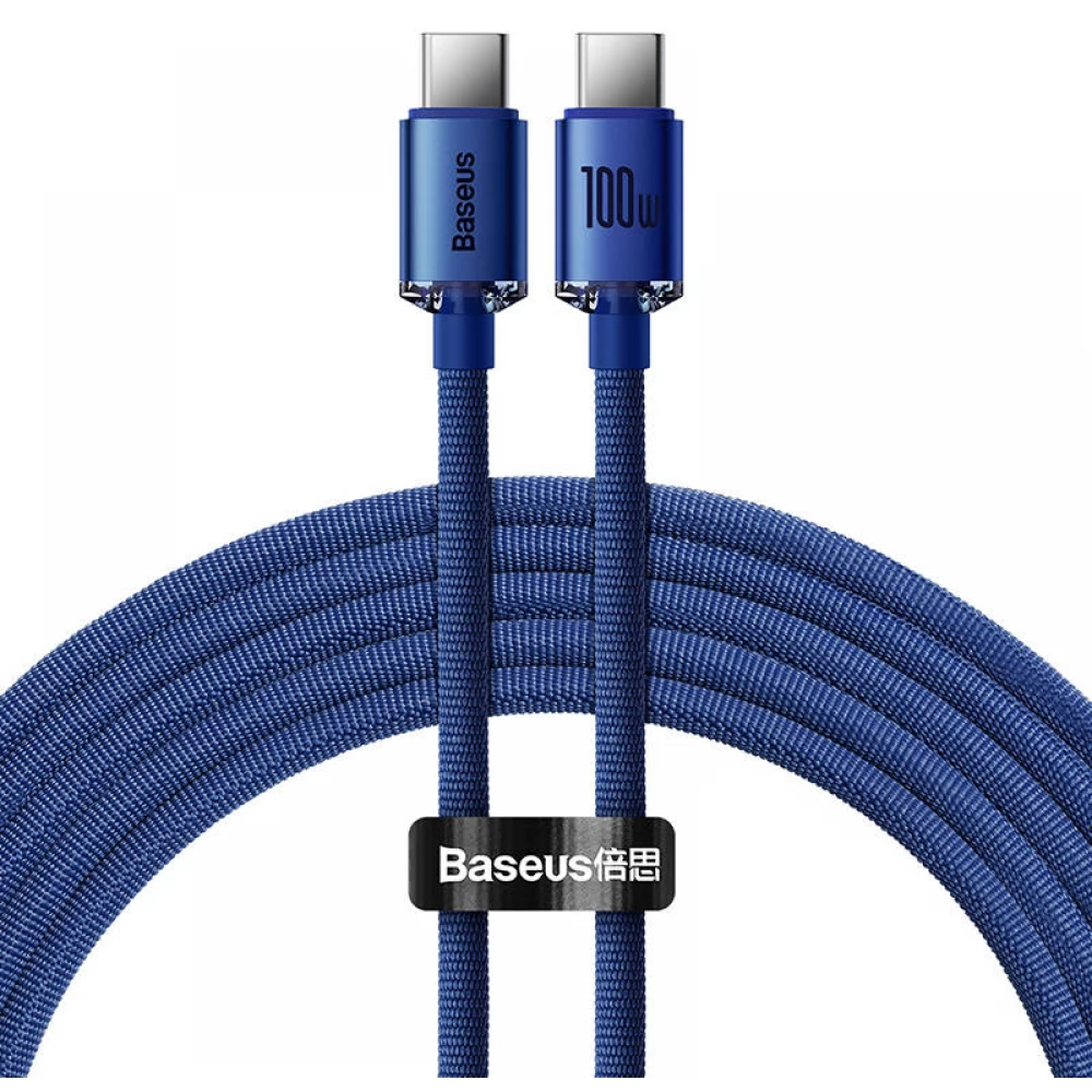 BASEUS USB 2.0 Type C Összekötő Kék 2m CAJY000703