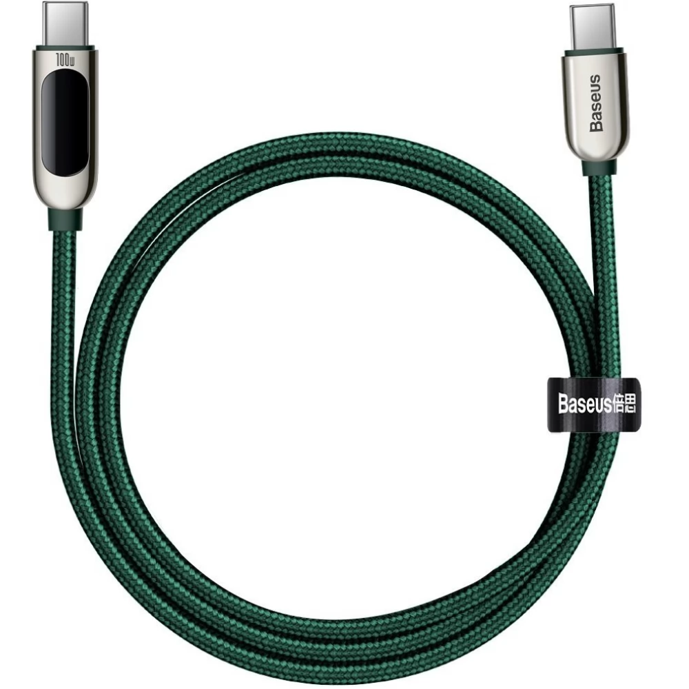 BASEUS USB 2.0 Type C Összekötő Zöld 1m CATSK-B06