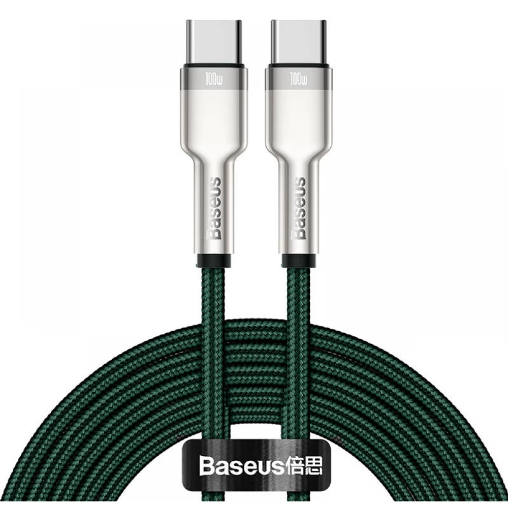 BASEUS USB 2.0 Type C Összekötő Zöld 2m CATJK-D06
