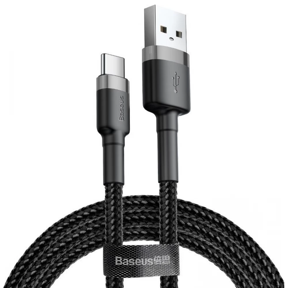 BASEUS USB 2.0 Type C Átalakító Fekete 3m CATKLF-UG1