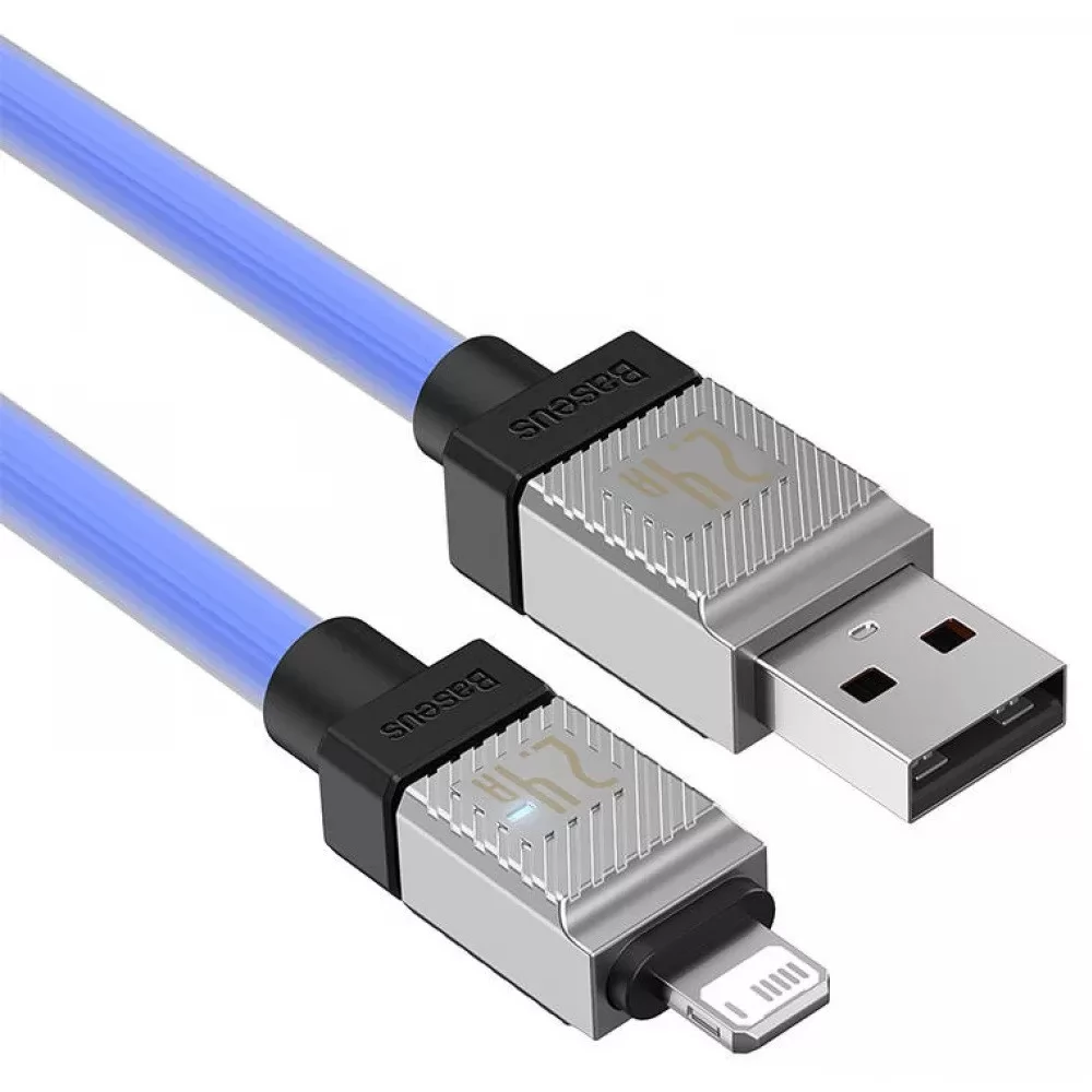 BASEUS USB Lightning Töltő/adat Kék 1m CAKW000403