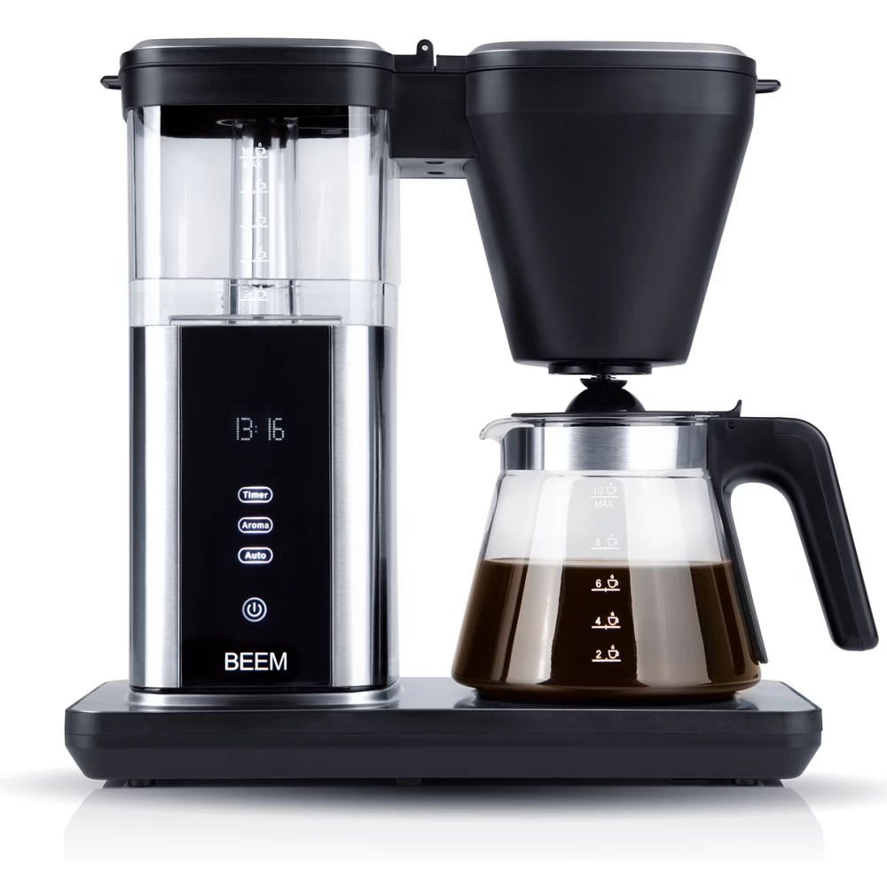 BEEM 02275 Direct-Brew-Glas Kávéfőző gép filteres 1550 W 1.25 L fekete - kiállítási darab - újracsomagolt
