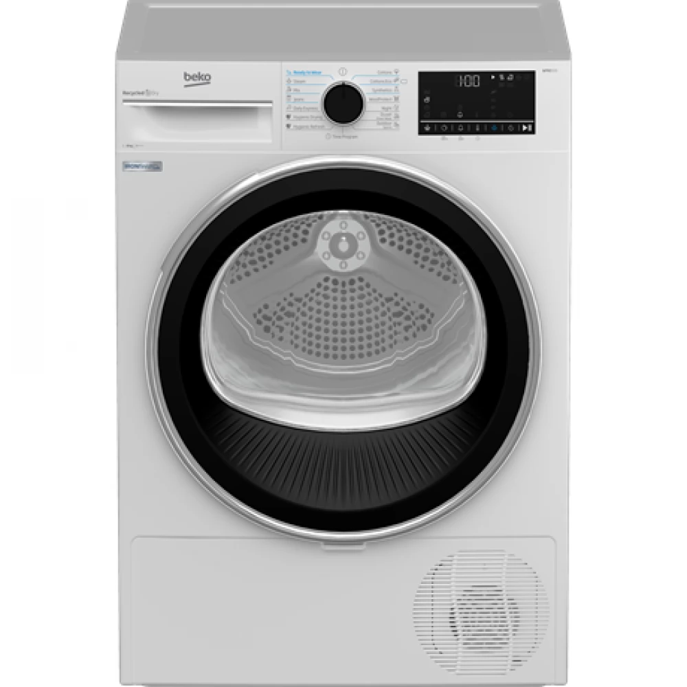 BEKO B5T68243 Szárítógép Hőszivattyús 8 kg A+++ fehér