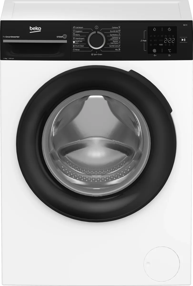 BEKO BM1WFSU36223WPBB Mosógép elöltöltős 6 kg B fehér
