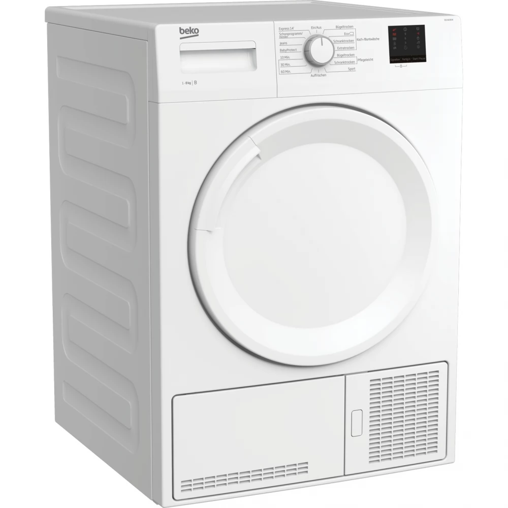 BEKO DCU 8230 N Szárítógép kondenzációs 8 kg B fehér