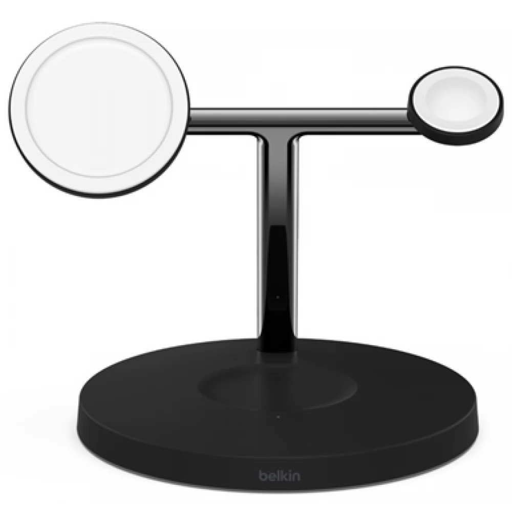 BELKIN Boost Up 3 in 1 Wireless Charging Pad iPhone12/13 fekete