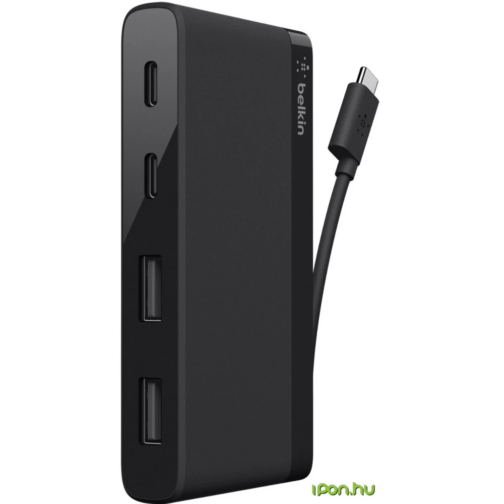 BELKIN F4U090BTBLK USB-C 4-Port Mini Hub