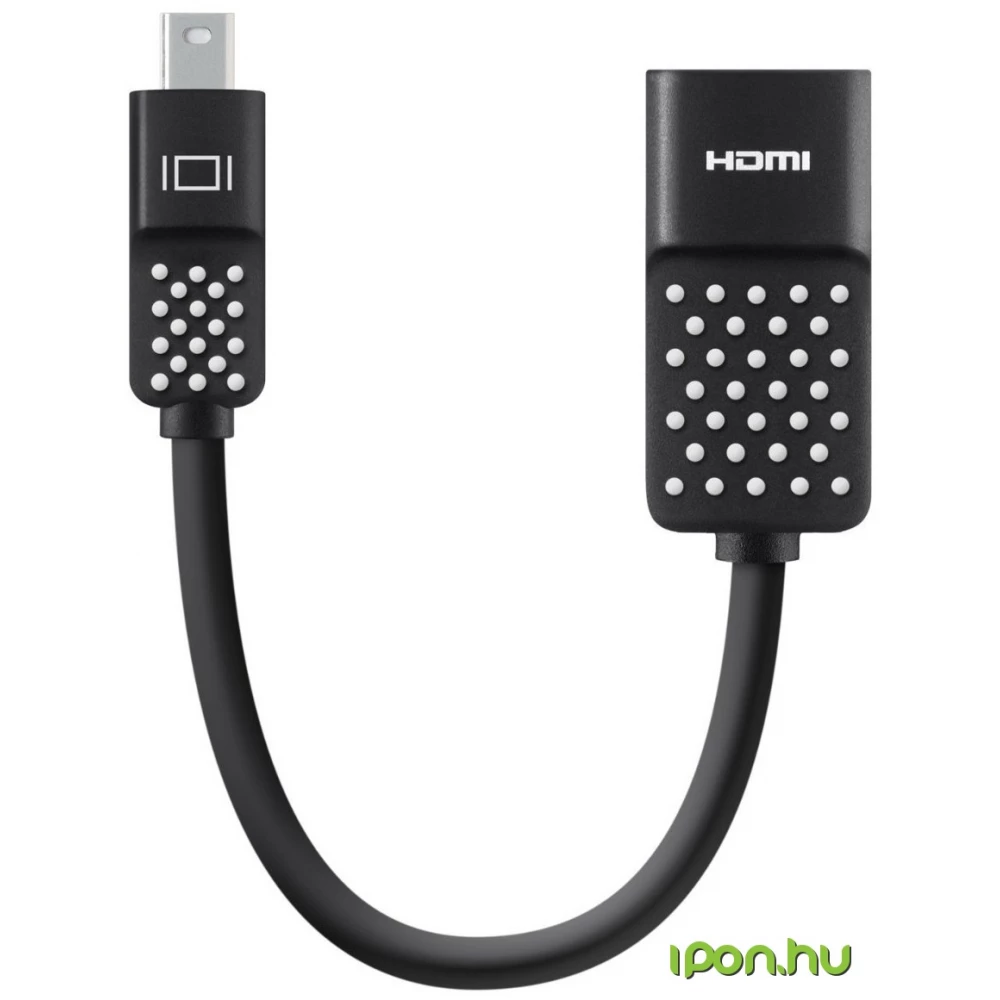 BELKIN Mini DisplayPort HDMI Átalakító Fekete 10cm F2CD079BT