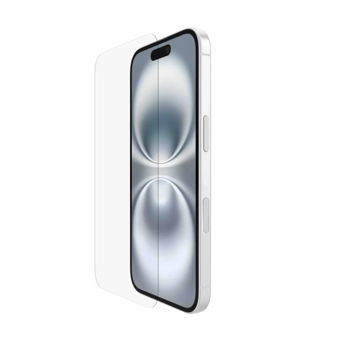 BELKIN ScreenForce InvisiGlass Treated Screen Protector for iPhone 16/15/14 Pro