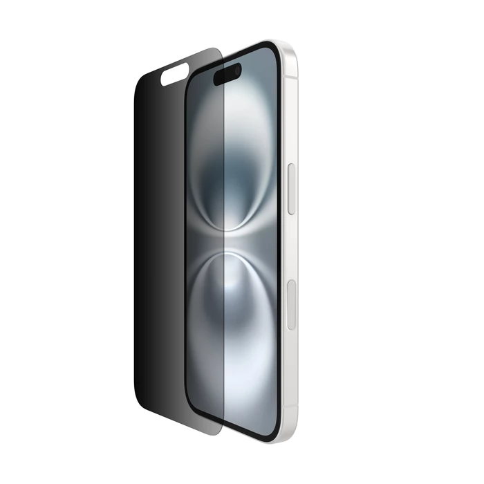 BELKIN ScreenForce InvisiGlass Treated Screen Protector Privacy iPhone 16/15/14 Pro