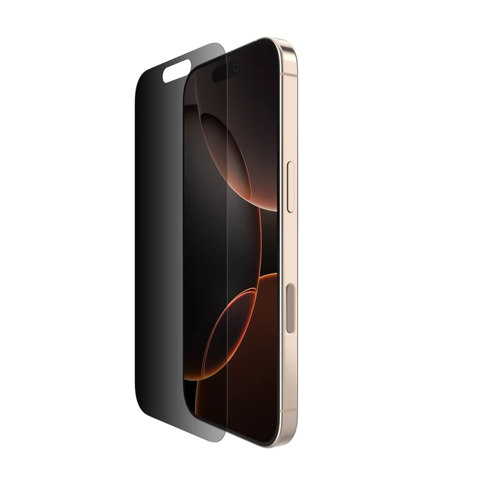 BELKIN ScreenForce InvisiGlass Treated Screen Protector Privacy iPhone 16 Pro