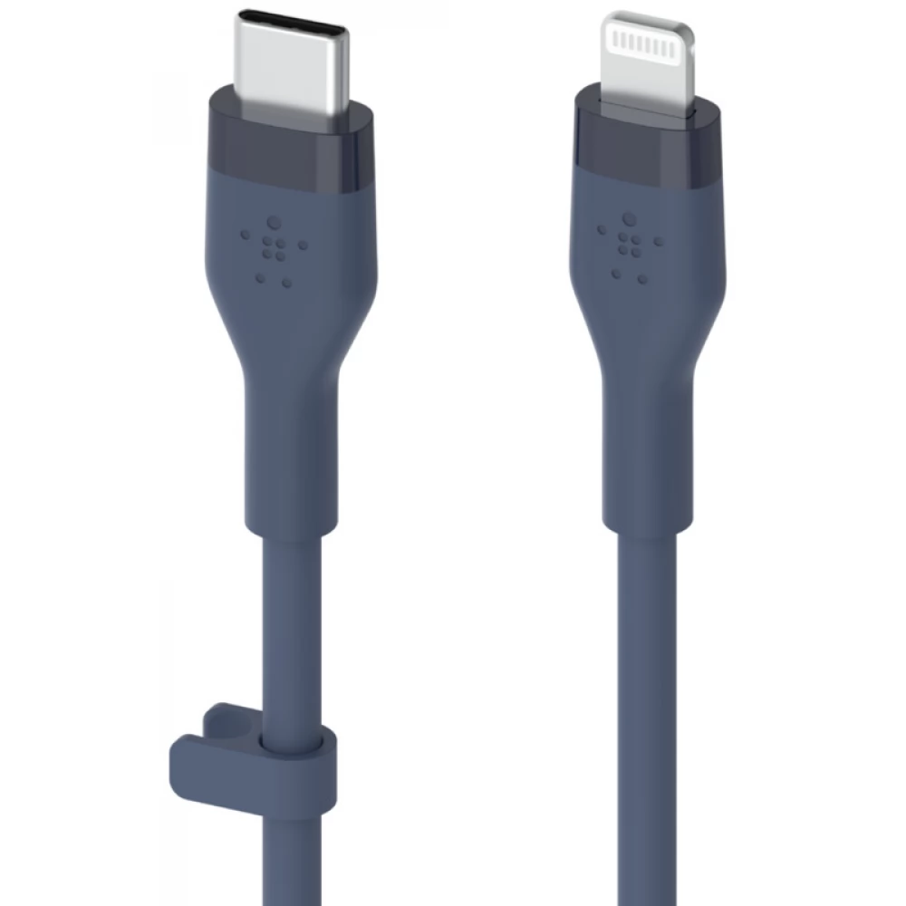 BELKIN USB 2.0 Type C Lightning Töltő/adat Kék 3m CAA009bt3MBL