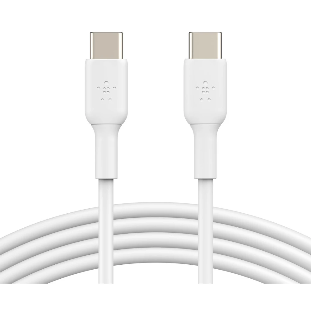BELKIN USB 2.0 Type C Összekötő Fehér 2m CAB003BT2MWH