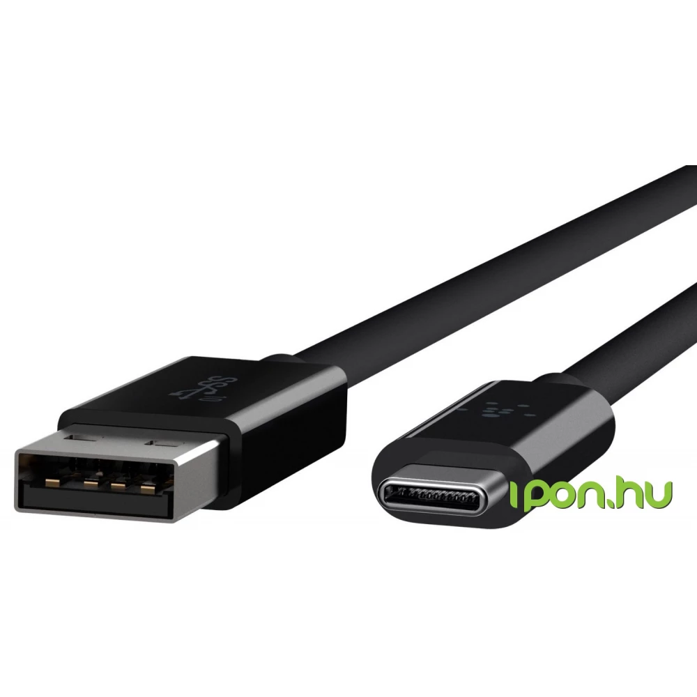 BELKIN USB 3.1 USB 3.1 Type C Átalakító Fekete 1m F2CU029BT1M-BLK