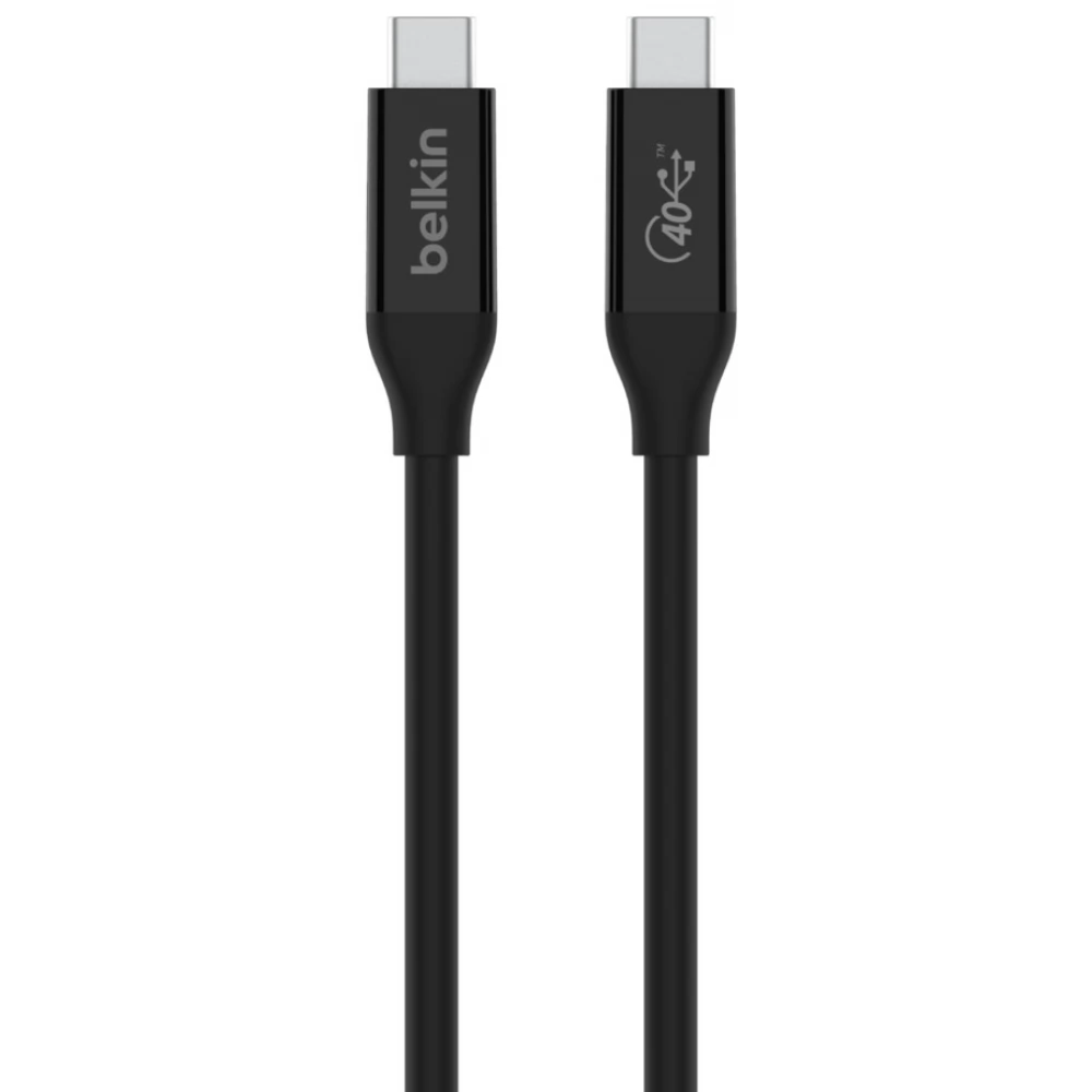 BELKIN USB 4.0 Type C Összekötő Fekete 80cm INZ001BT0.8MBK