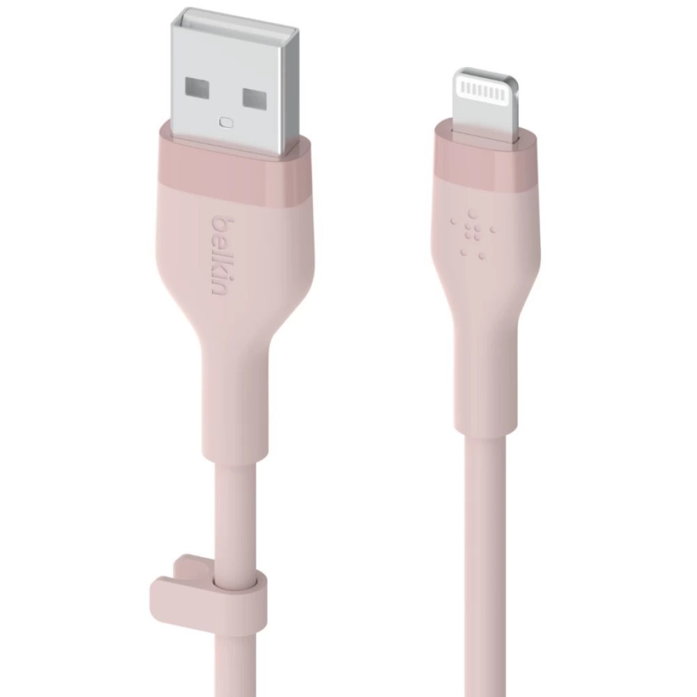 BELKIN USB Lightning Töltő/adat Rózsaszín 1m CAA008bt1MPK