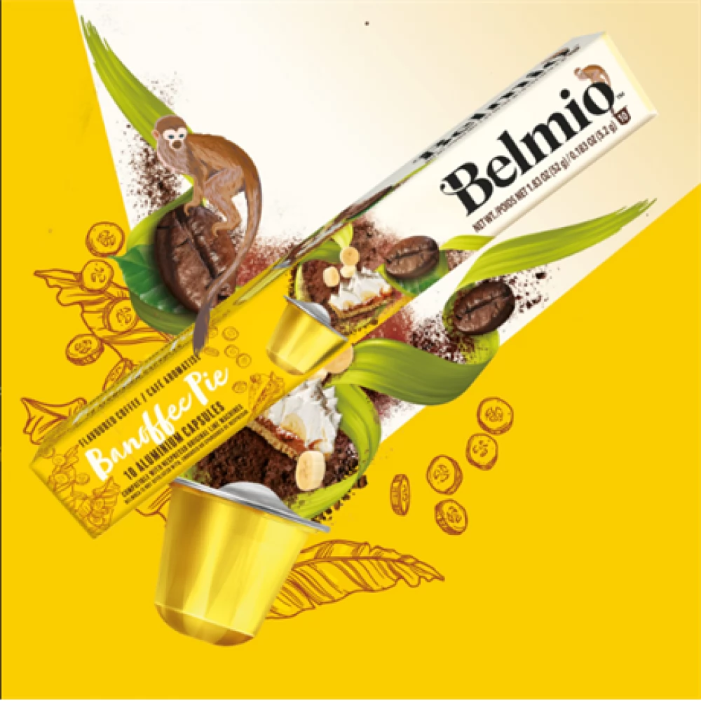 BELMIO Banoffee Pie nespresso kompatibilis kávékapszula 10 db