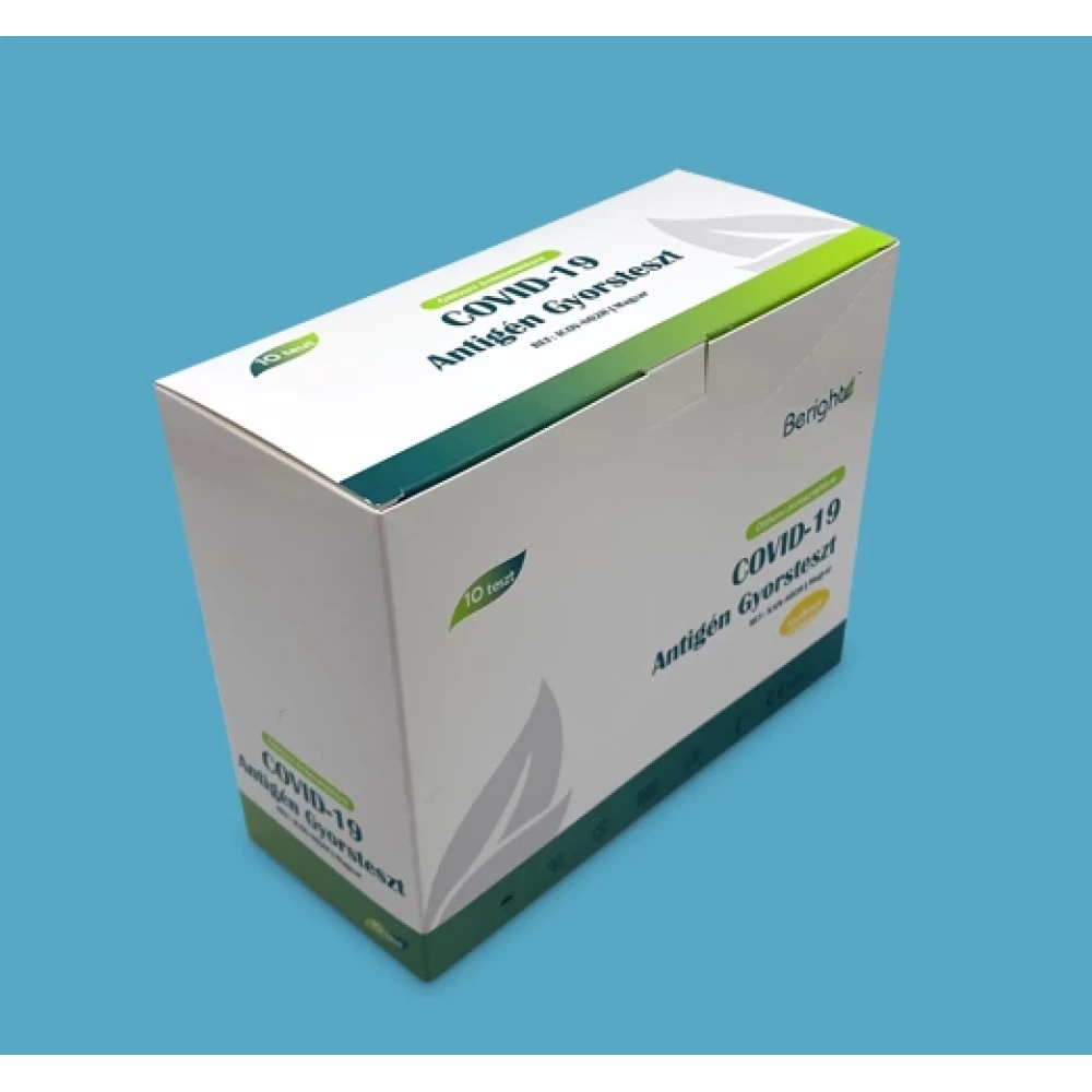 BERIGHT AllTest CE1434 köpetes Covid19 antigén gyorsteszt önellenőrzésre alkalmas 1 db tesztkészlet OGYÉI-HU/CA01/6877/22