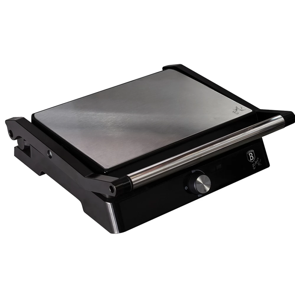 BERLINGER HAUS BH/9136 Grill elektromos 2000 W fekete / ezüst