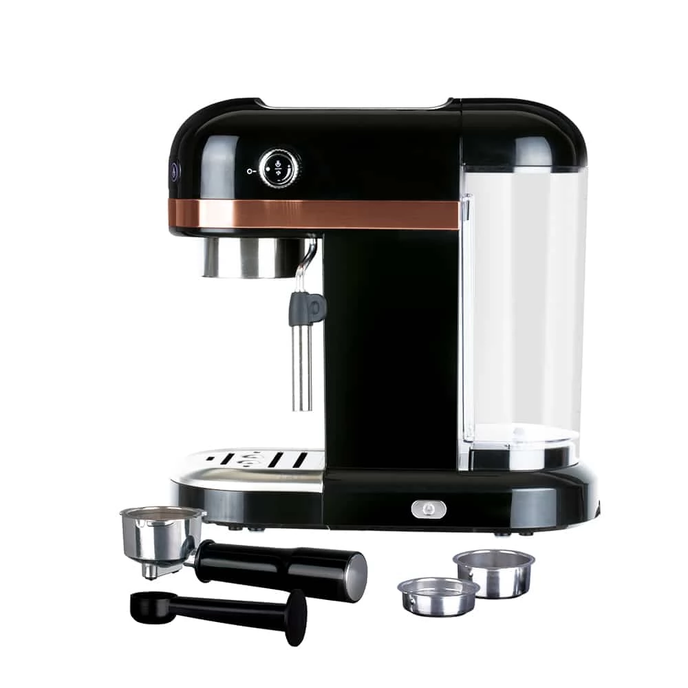 BERLINGER HAUS BH/9462 Espresso digitális kijelzős kávéfőző 1350W Fekete