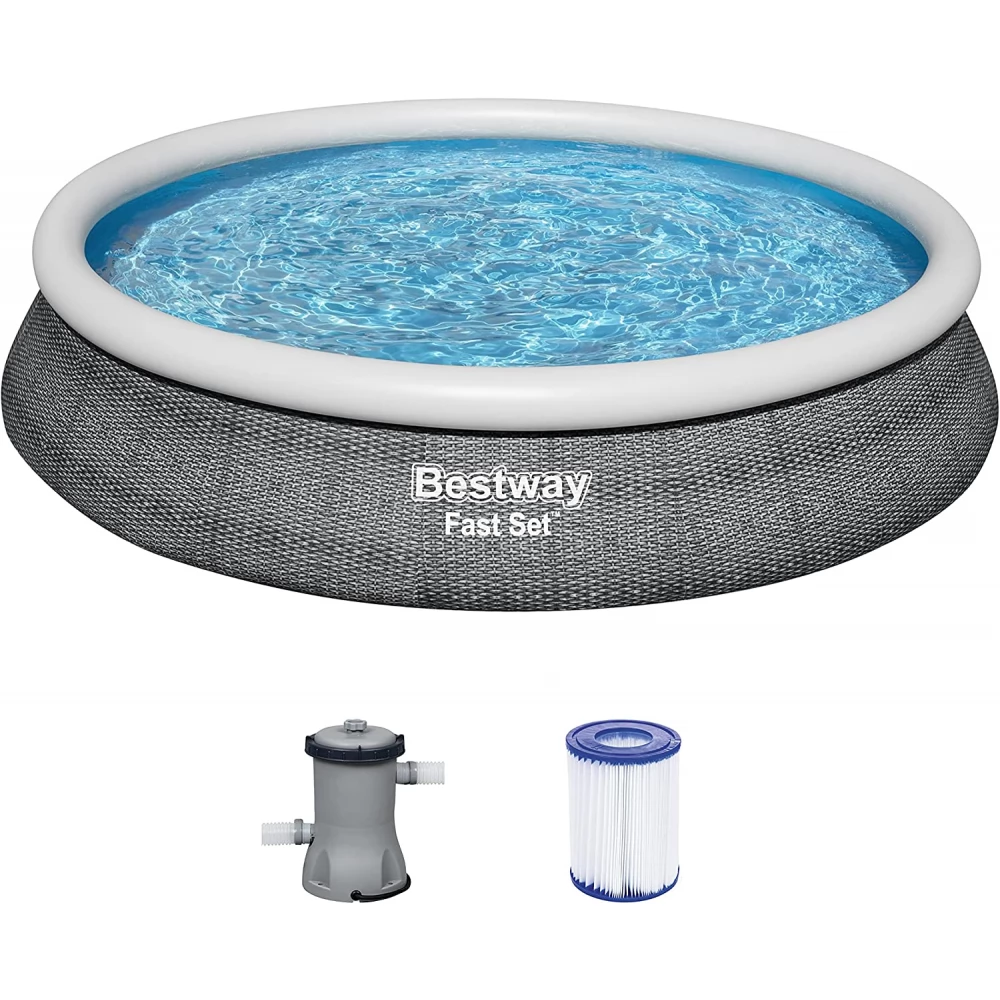 BESTWAY 57313 Fast Set felfújható medence szett 457 x 84 cm
