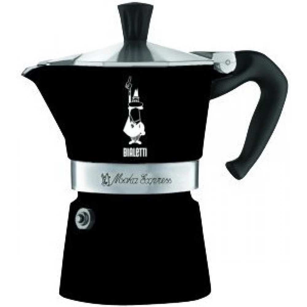 BIALETTI 4952 Moka Kávéfőző kotyogós 3 személyes Fekete