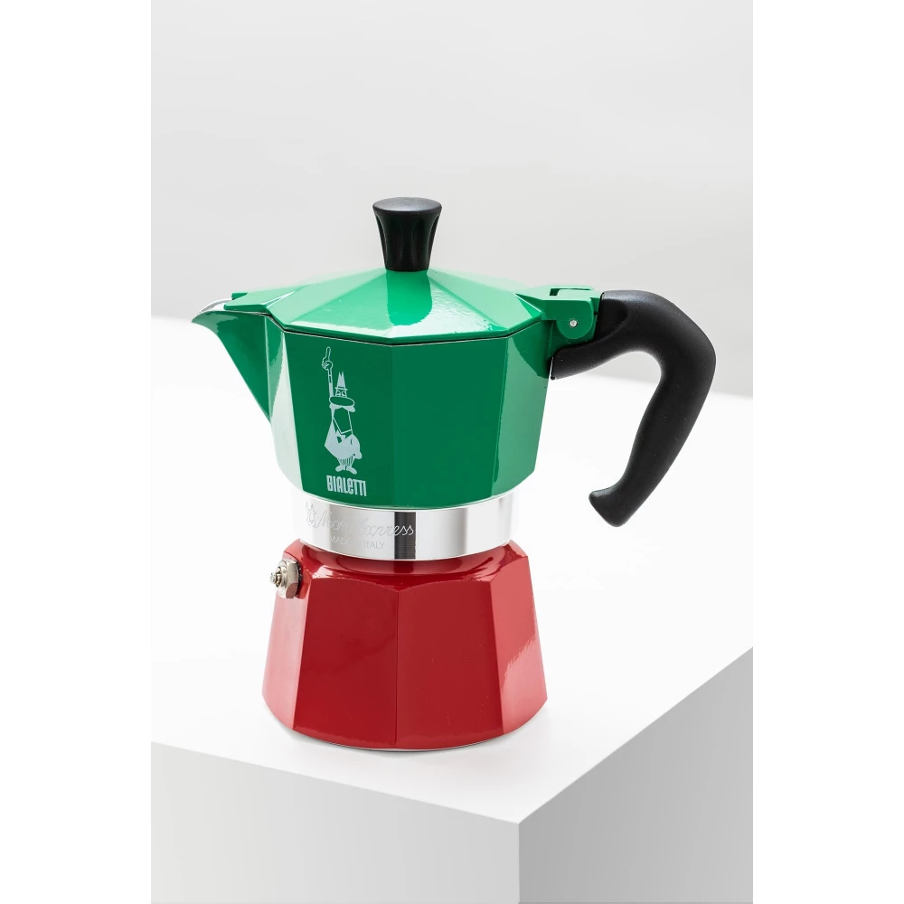BIALETTI 5322 Moka Express Tricolore Kotyogós kávéfőző mintás