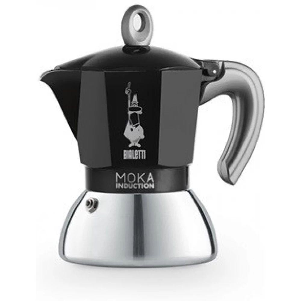BIALETTI 6932 Moka Induction 2 adagos kotyogós kávéfőző fekete