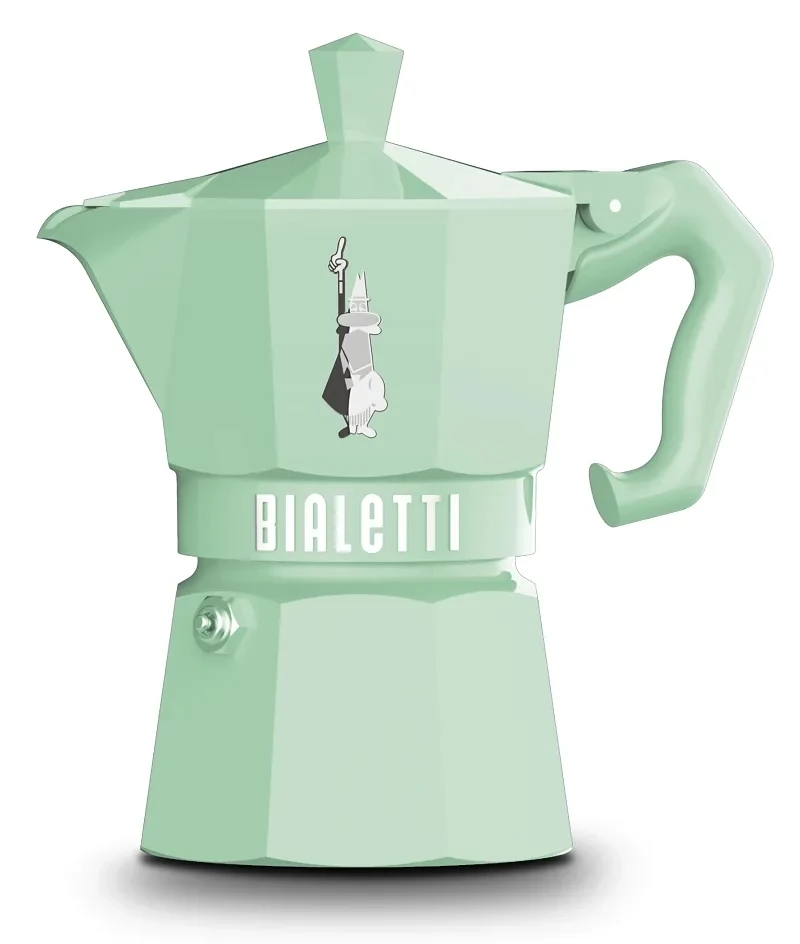 BIALETTI 9057 Moka Exclusive Kávéfőző 3 adag Zöld