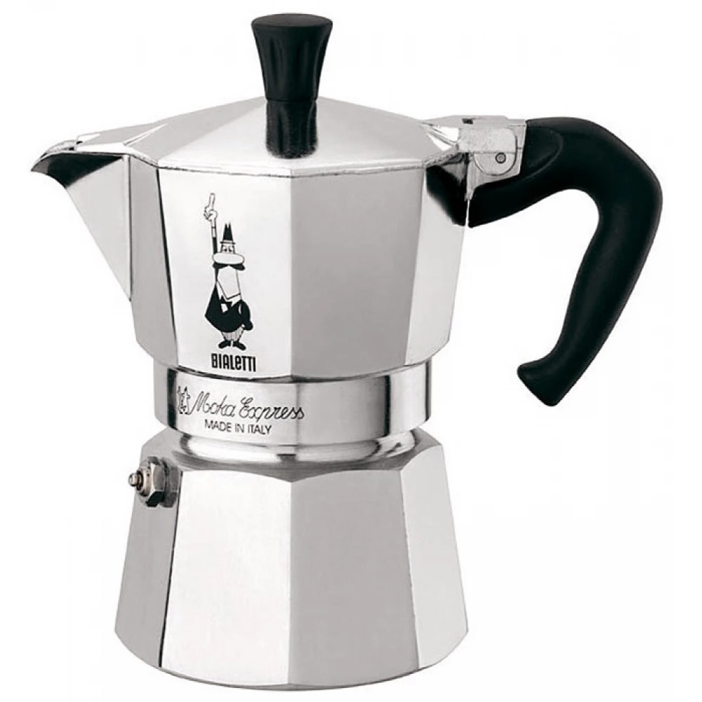 BIALETTI Moka Express 3 személyes kávéfőző inox