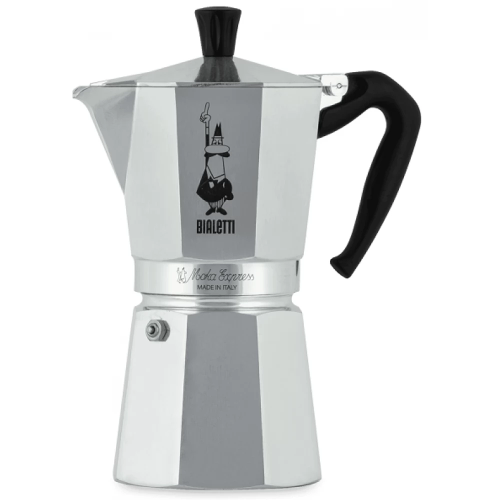 BIALETTI Moka Express Kávéfőző kotyogós 9 személyes inox