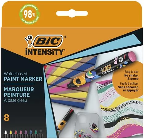 BIC Dekormarker készlet 1.5-2.3mm 8 élénk szín